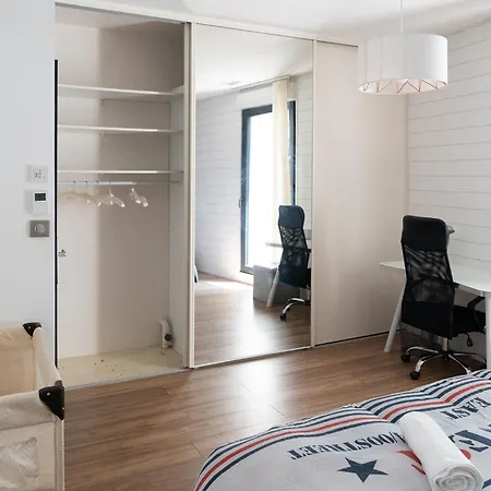 Echoppe Bacalan - 8p, Jardin & Climatisation Villa Bordeaux